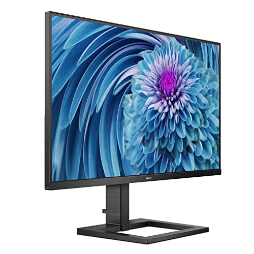 Philips E-line 288E2UAE - LED monitor - 28" - 3840 x 2160 4K @ 60 Hz - IPS - 300 cd/m? - 1000:1 - 4 ms - HDMI, DisplayPort - speakers - black texture