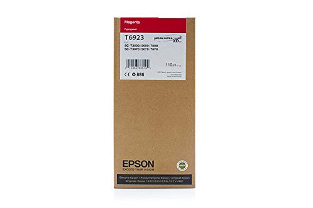 Best Value Epson T6923 110 ml UltraChrome XD Original Ink Cartridge - Magenta