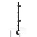 Kensington - Mounting kit (pole, dual arm, 2 VESA plates, C-clamp 10-88 mm, grommet mount 10-88 mm) - full-motion - for 2 flat panels - vertical stacking - steel - black - screen size: 13"-32" - desk-mountable