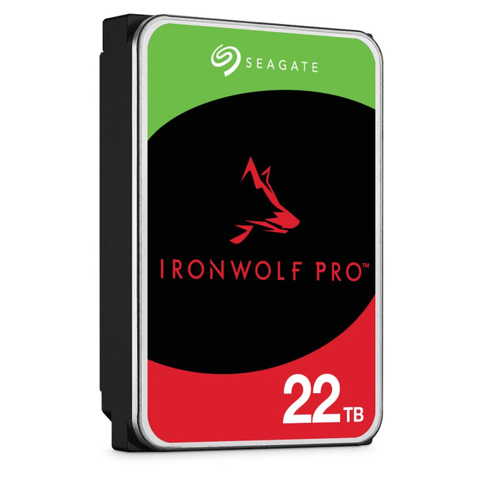 Seagate IronWolf Pro ST22000NA_GEN_NOTAX01 - Hard drive - 22 TB - internal - 3.5" - SATA 6Gb/s - 7200 rpm - buffer: 512 MB - with 3 years Seagate Rescue Data Recovery