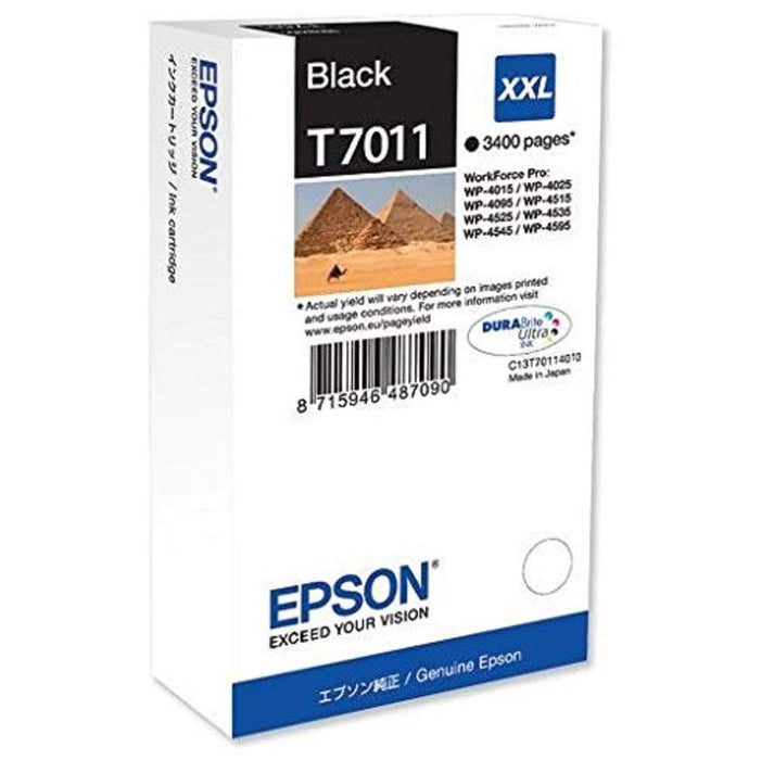 Best Value Epson WP4000/WP5000 Series XXL Ink Cartridge, Black, Genuine, Amazon Dash Replenishment Ready