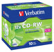 Best Value Verbatim 43148 CD-Rewritable - CD-RW Scratch Resistant, 700MB, 12 x Speed - (Pack of 10)