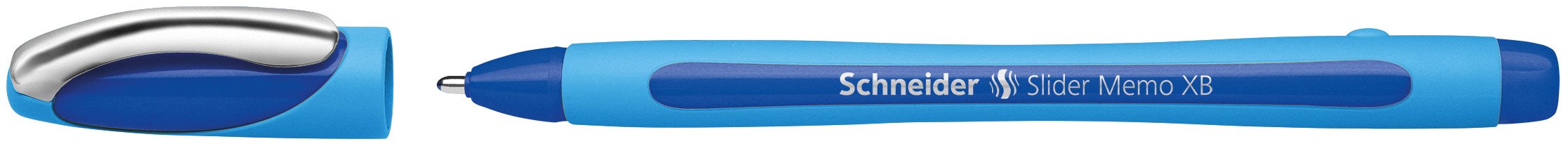 Best Value Schneider Slider Memo XB 150203 Ballpoint Pen Blue Pack of 10