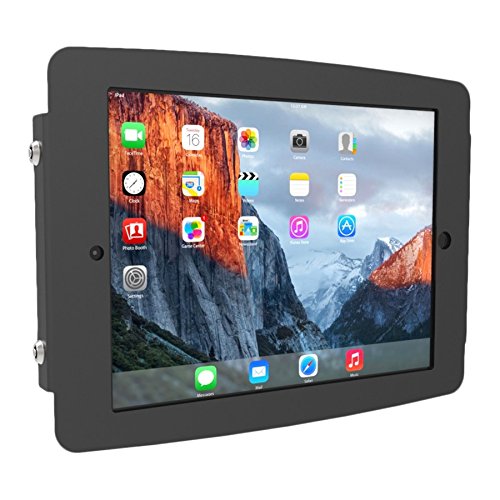 Compulocks Space iPad Enclosure - Enclosure - for tablet - lockable - aluminium - black - mounting interface: 100 x 100 mm - wall-mountable, surface mountable - for Apple 10.5-inch iPad Pro