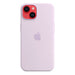 Apple - Back cover for mobile phone - MagSafe compatibility - silicone - lilac - for iPhone 14