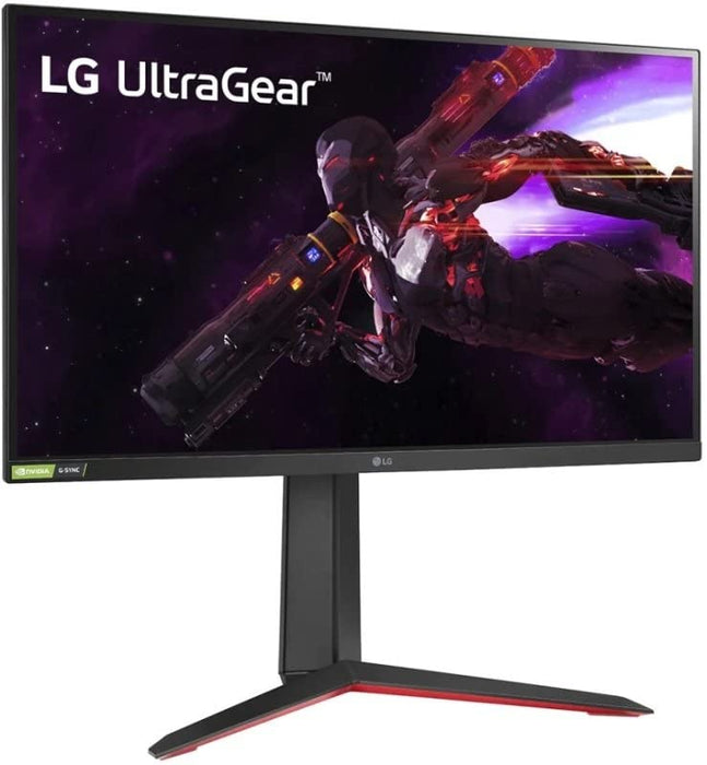 LG UltraGear 27GP850 - Gaming Series - LED monitor - 27" - 2560 x 1440 QHD @ 144 Hz - Nano IPS - 400 cd/mï¿½ - 1000:1 - DisplayHDR 400 - 1 ms - 2xHDMI, DisplayPort - matte black