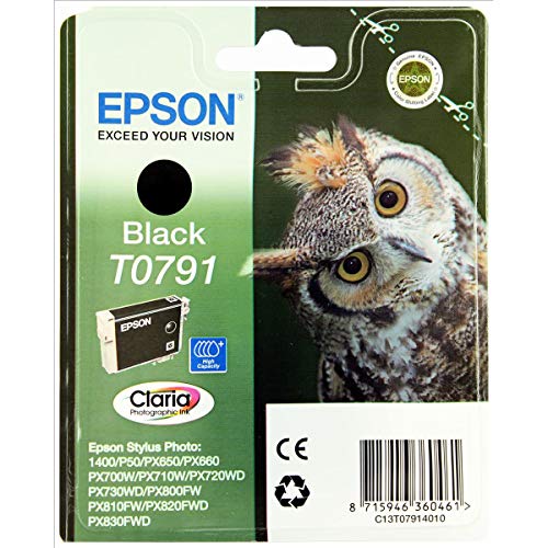 Epson T0791 - Print cartridge - 1 x black