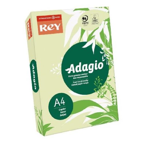 Best Value Adagio Copier/Inkjet 80gsm A4 Ream Green