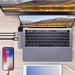 Hyper NET 6-in-2 MacBook Pro Hub Grey