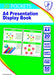 Best Value Tiger A4 Presentation Display Book with 20 Pockets (Black) | NUS Approved | 40 Views