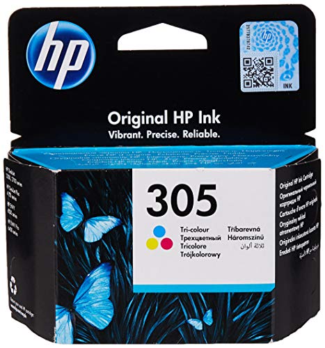 HP 305 - 2 ml - colour (cyan, magenta, yellow) - original - ink cartridge - for Deskjet 1255, 23XX, 27XX, 41XX, DeskJet Plus 41XX, Envy 60XX, 6420, ENVY Pro 64XX