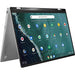 ASUS Chromebook Flip C434TA AI0109 - Flip design - Core i5 8200Y / 1.3 GHz - Chrome OS - 8 GB RAM - 64 GB eMMC - 14" touchscreen 1920 x 1080 (Full HD) - UHD Graphics 615 - 802.11ac - spangle silver