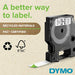 DYMO D1 - Self-adhesive - white on black - Roll (1.2 cm x 3 m) 1 roll(s) label tape - for LabelMANAGER 100, 150, 160, 200, 210, 220, 260, 280, 300, 360, 420, 450, MobileLabeler