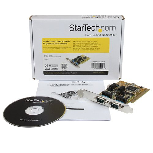 StarTech 2 Port RS232 422 485 PCI Serial Adapter