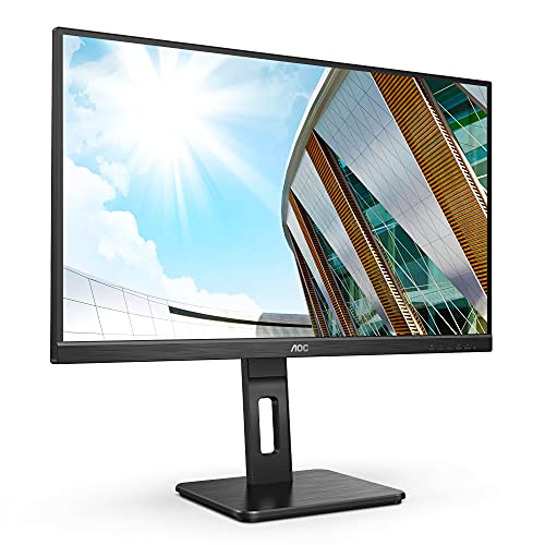 AOC Q27P2CA - LED monitor - 27" - 2560 x 1440 QHD @ 75 Hz - IPS - 300 cd/m² - 4 ms - 2xHDMI, DisplayPort, USB-C