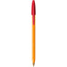 Best Value BIC Orange Original Fine Ballpoint Pens Fine Point (0.8 mm) - Red, Box of 20