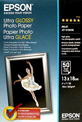 Epson Ultra Glossy Photo Paper - Glossy photo paper - 130 x 180 mm - 50 sheet(s)