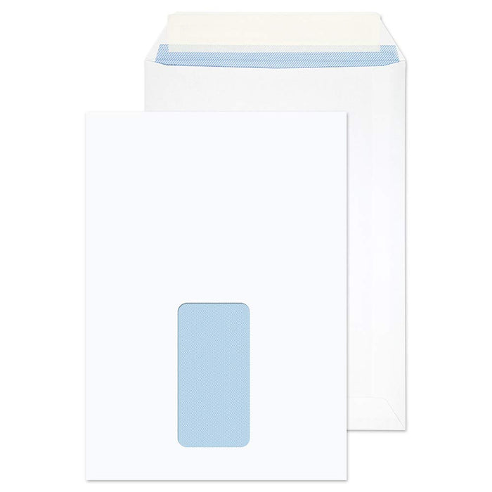 Best Value Blake Purely Everyday C5 229 x 162 mm 100 gsm Pocket Peel & Seal Window Envelopes (23084) White - Pack of 500