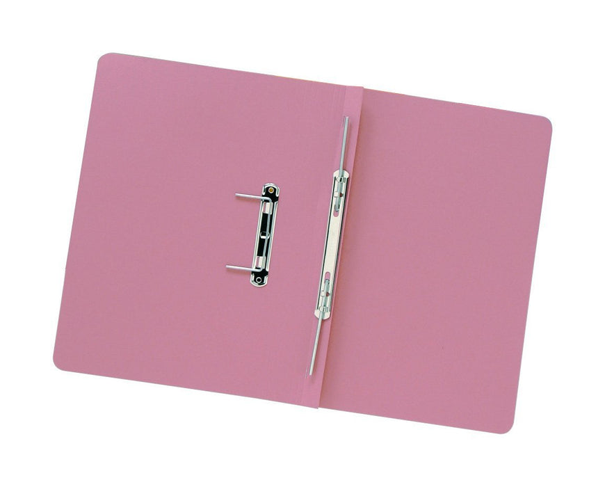 Best Value Exacompta Guildhall Spiral Files, 315 gsm, Foolscap, - Pink, Pack of 50