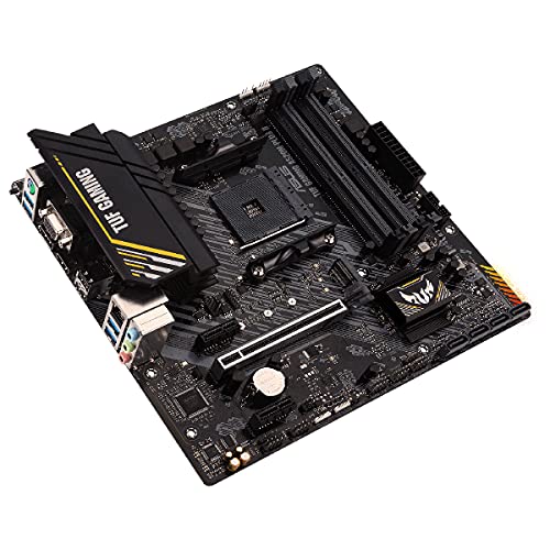 ASUS TUF GAMING A520M-PLUS II - Motherboard - micro ATX - Socket AM4 - AMD A520 Chipset - USB 3.2 Gen 1 - Gigabit LAN - onboard graphics 