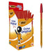 Best Value BIC Cristal Fine 0.8mm Red (Box 50)