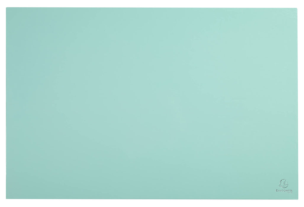 Exacompta Aquarel Board Desk Mat 575x375 Pastel Green 60163D