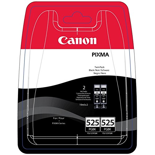 Canon PGI-525 PGBK - 4529B010 - 1 x Black - Twinpack - Ink tank - For PIXMA iP4950,iX6550,MG5350,MG6150,MG6250,MG8150,MG8250,MX715,MX885,MX892,MX895