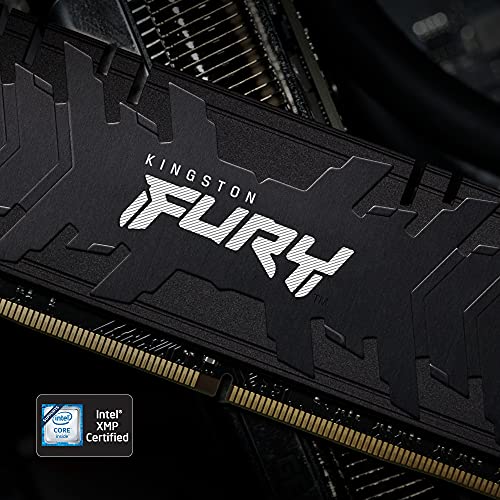 Kingston FURY Renegade - DDR4 - kit - 16 GB: 2 x 8 GB - DIMM 288-pin - 3200 MHz / PC4-25600 - CL16 - 1.35 V - unbuffered - non-ECC - black