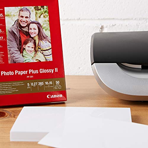 Canon Photo Paper Plus II PP-201 - Glossy photo paper - 100 x 150 mm - 260 g/m2 - 50 sheet(s)