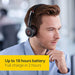 Jabra Evolve 75 UC Stereo Active Noise Cancelling Bluetooth 4.2 Headset Includes Jabra Link 370 USB Adapter and Charging Stand