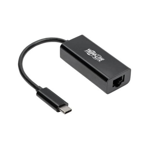 Tripp Lite USB C to Gigabit Ethernet Adapter USB Type C to Gbe 10/100/1000 - Network adapter - USB-C 3.1 - Gigabit Ethernet - black