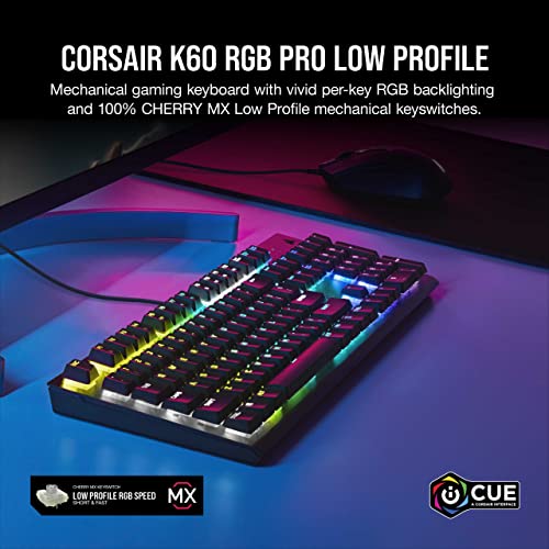 K60 RGB PRO Cherry MX QWERTY UK Keyboard