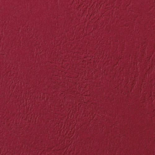 Best Value GBC Antelope Binding Covers Leather-look Plain A4 Red Ref CE040030 [Pack of 100]