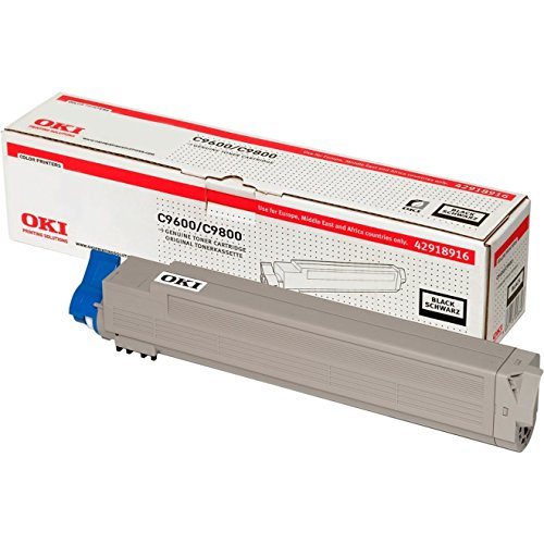 OKI - Black - original - toner cartridge - for C9600, 9650, 9800, 9850