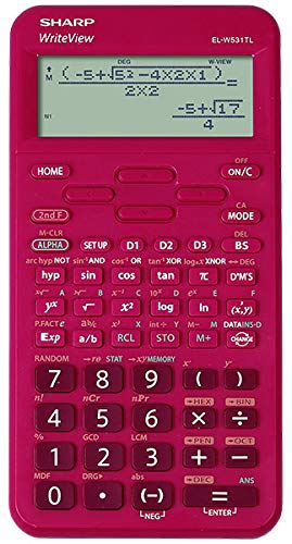 Best Value Sharp EL-W531TL RD Scientific Calculator