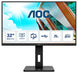 AOC U32P2 - LED monitor - 31.5" - 3840 x 2160 4K @ 75 Hz - VA - 350 cd/m - 3000:1 - 4 ms - 2xHDMI, DisplayPort - speakers - black