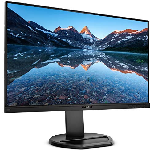 Philips B Line 243B9 - LED monitor - 24" (23.8" viewable) - 1920 x 1080 Full HD (1080p) @ 75 Hz - IPS - 250 cd/m - 1000:1 - 4 ms - HDMI, VGA, DisplayPort, USB-C - speakers - black texture