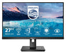 Philips S-line 275S1AE - LED monitor - 27" - 2560 x 1440 QHD @ 75 Hz - IPS - 250 cd/m - 1000:1 - 4 ms - HDMI, DVI-D, DisplayPort - speakers - black texture