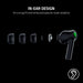 Razer Hammerhead True Wireless Bluetooth Low Latency Black Ear Buds with Charging Case