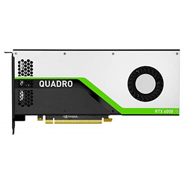 NVIDIA Quadro RTX 4000 - Graphics card - Quadro RTX 4000 - 8 GB GDDR6 - PCIe 3.0 x16 - 3 x DisplayPort, USB-C