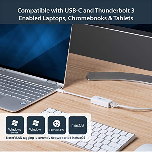 StarTech USB C to Gigabit Network Adaptor USB 3.1