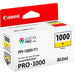 Canon PFI-1000 Y - 80 ml - yellow - original - ink tank - for imagePROGRAF PRO-1000