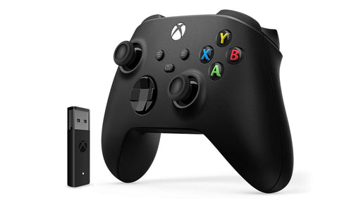 Microsoft Xbox Series Controller Carbon Black + Wireless Adapter for Windows 10