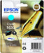 Epson 16XL - 6.5 ml - XL - cyan - original - blister - ink cartridge - for WorkForce WF-2010, 2510, 2520, 2530, 2540, 2630, 2650, 2660, 2750, 2760