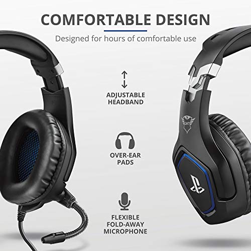 Gxt 488 Forze Ps4 3.5Mm Headset Black