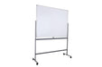 Twinco Mobile Double Sided Magnetic Floor Standing Whiteboard 150x120cm White TW5467