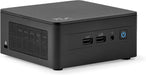 Intel Next Unit of Computing 13 Pro Kit - NUC13ANHi7 - Barebone - tall chassis - 1 x Core i7 1360P - RAM 0 GB - Intel Iris Xe Graphics - GigE, 2.5 GigE, 802.11ax (Wi-Fi 6E), Bluetooth 5.3 - WLAN: 802.11a/b/g/n/ac/ax (Wi-Fi 6E), Bluetooth 5.3