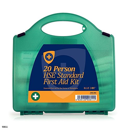 Best Value Blue Dot Eclipse First Aid Kit HSE Compliant, 20-Count