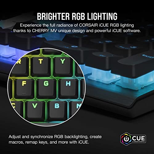 K60 RGB PRO USB QWERTY Gaming Keyboard