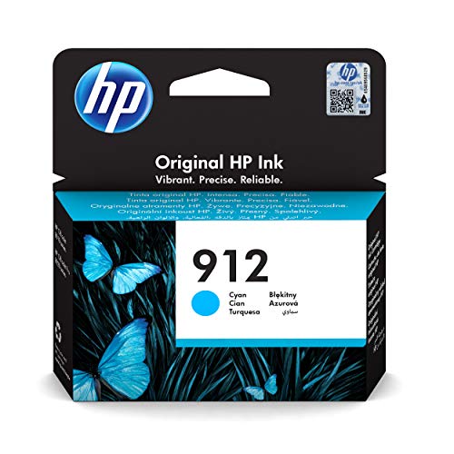 HP 912 - 2.93 ml - cyan - original - ink cartridge - for Officejet 80XX, Officejet Pro 80XX